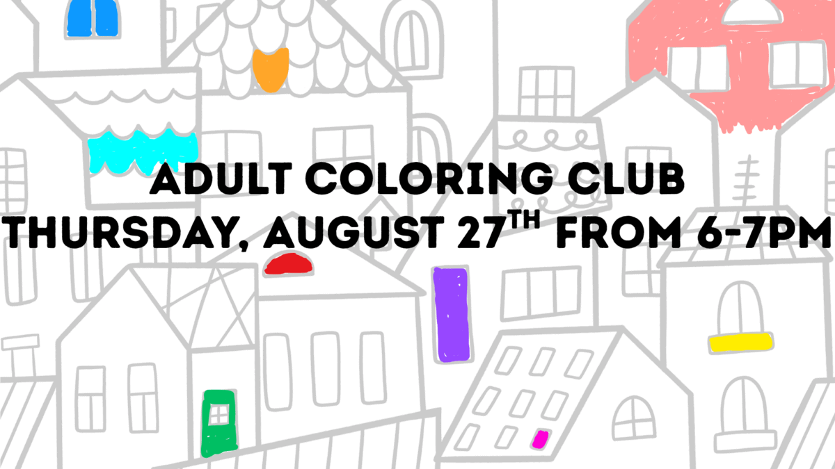adult coloring club 2 august