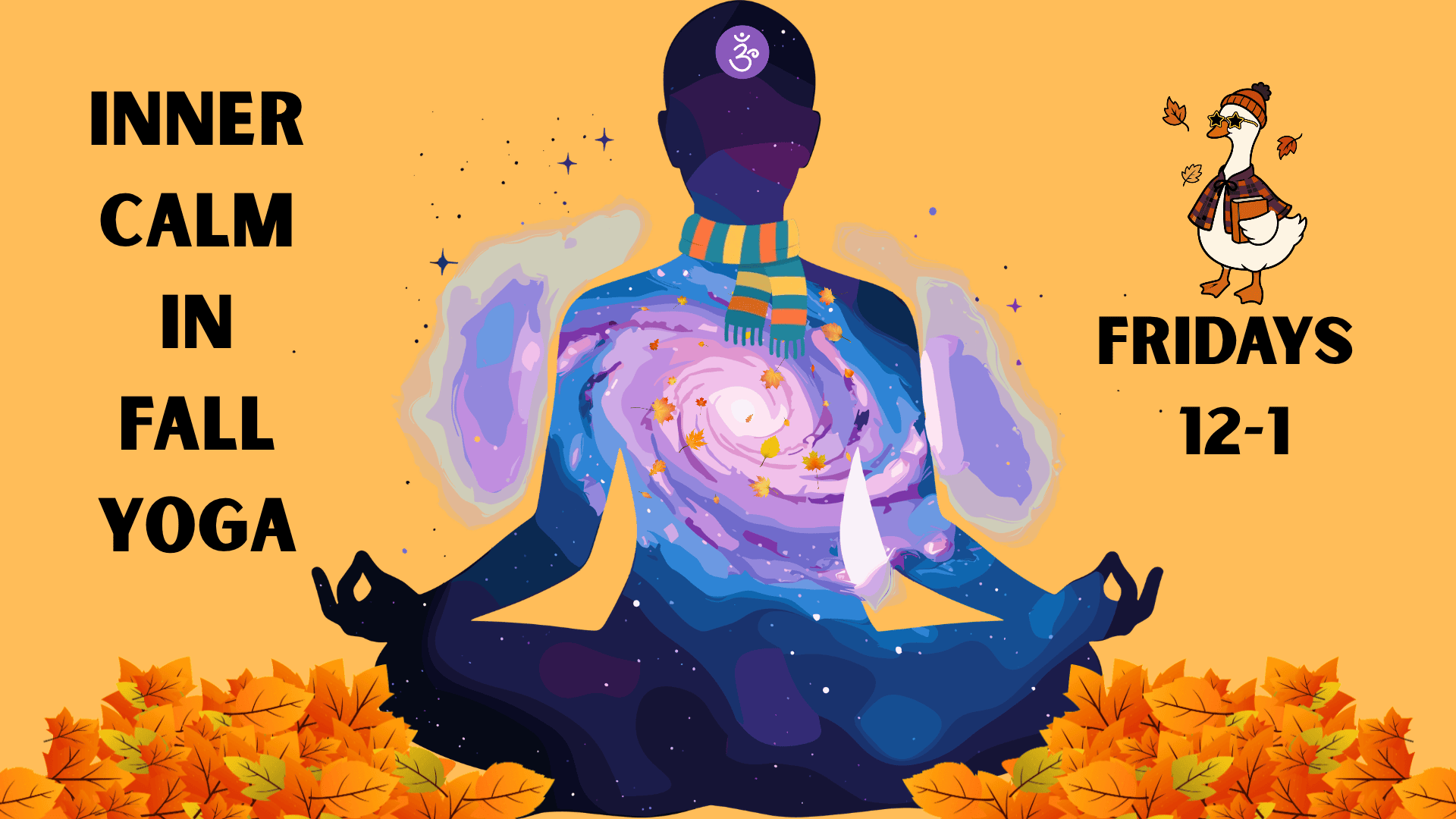 inner calm with fall yoga classes