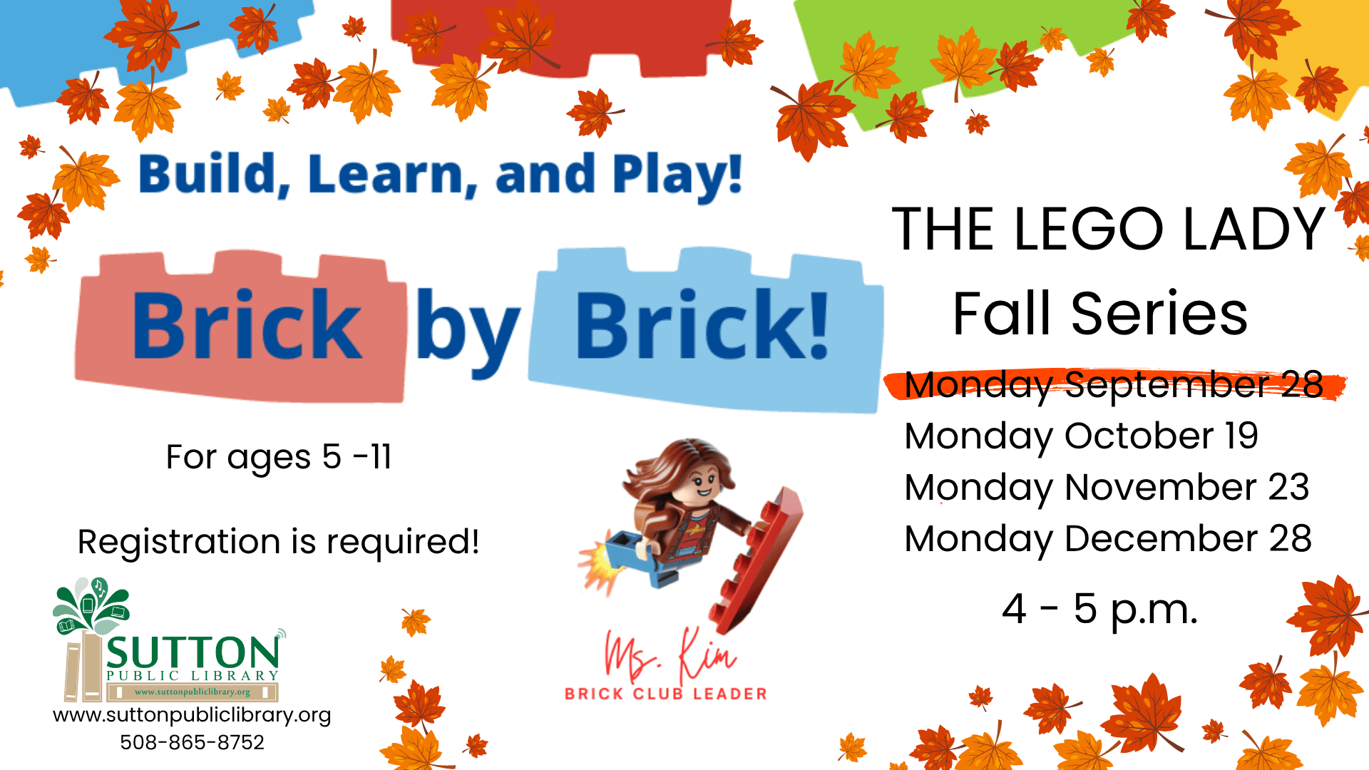 lego lady october