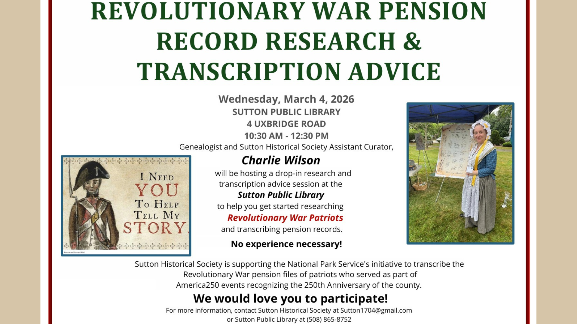 revolutionary war pension record research
